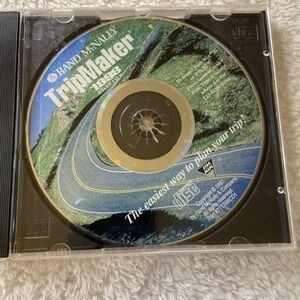 Rand McNally Trip Maker 1998 Edition‎ Users Guide PC Computer Software Vintage